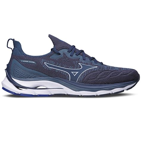 tênis mizuno wave mirai 4 - azul+marinho|tênis mirai 4.